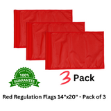 Regulation Flags 14"x20" - Pack of 3
