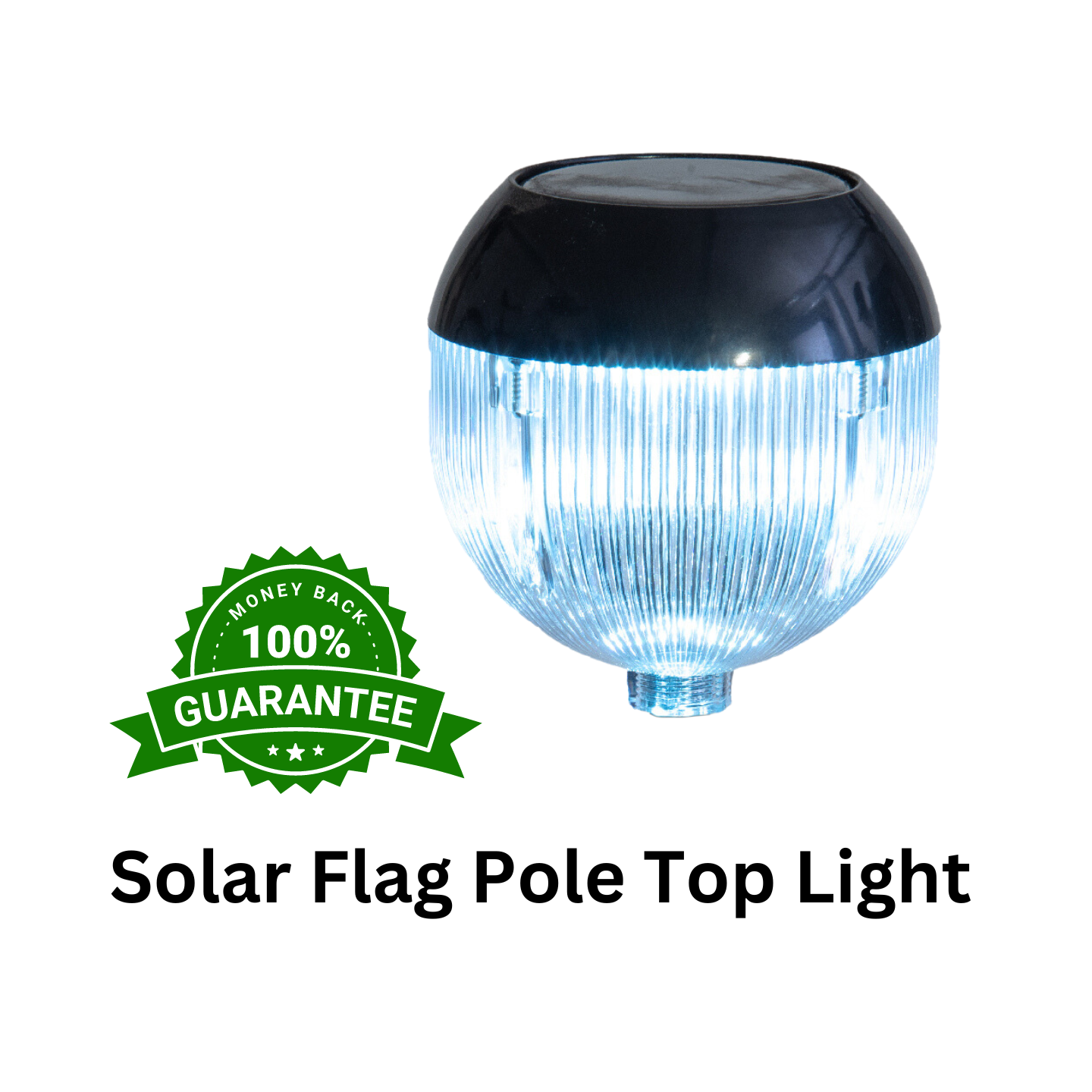 Solar light for online top of flagpole