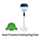 Solar Practice Putting Flag Pole