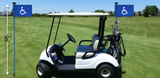 Golf Cart Bag Pole & Flag