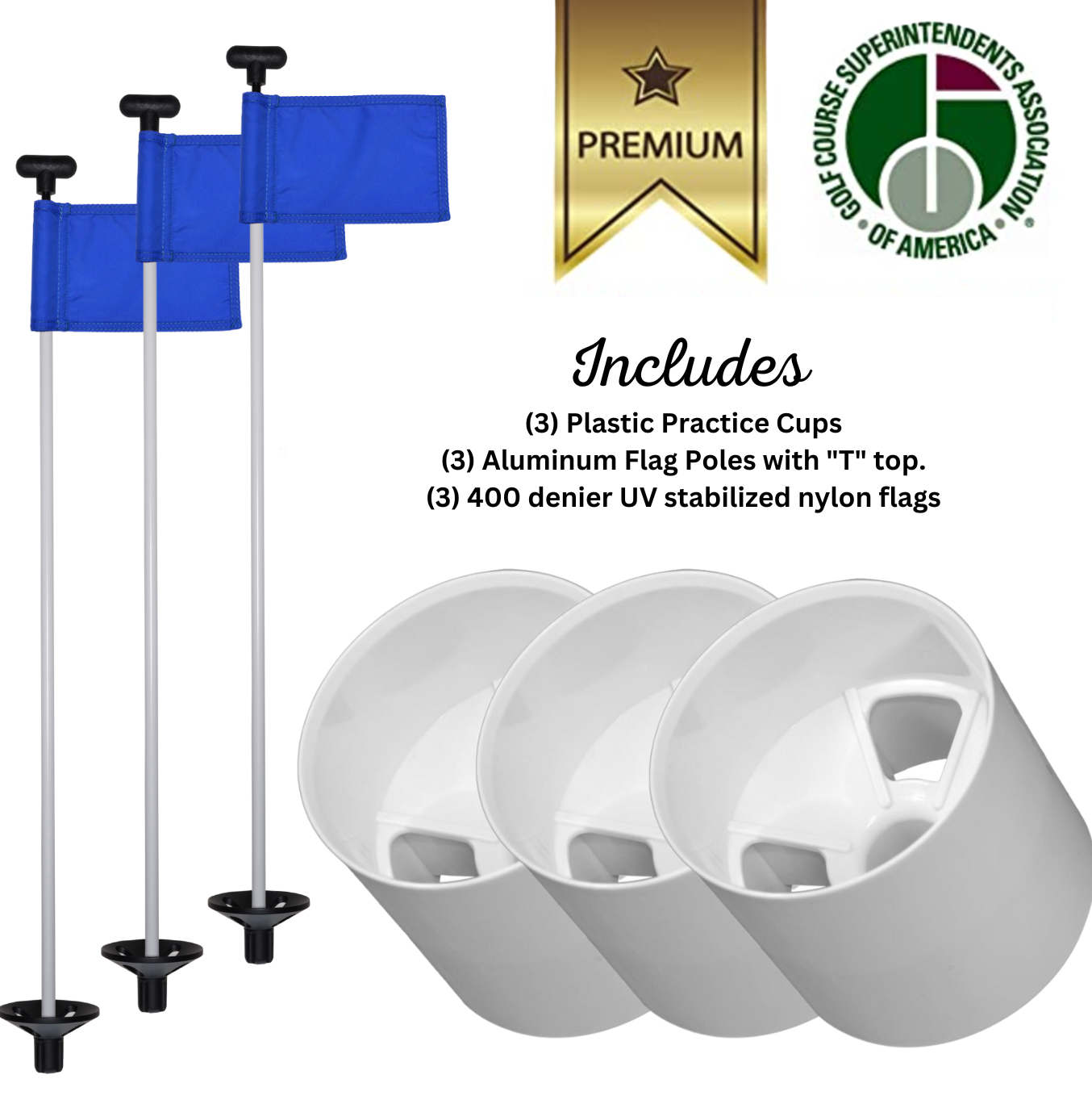 Wholesale ABS Plastic Golf Cup Covers 